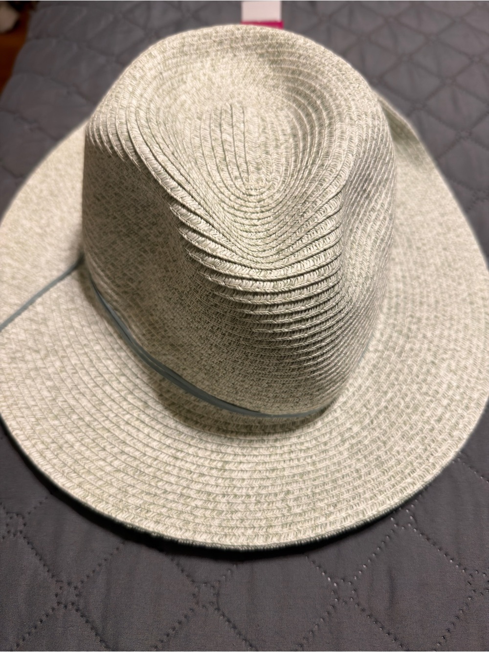 NWT Vince Camuto Green Adjustable Straw Hat